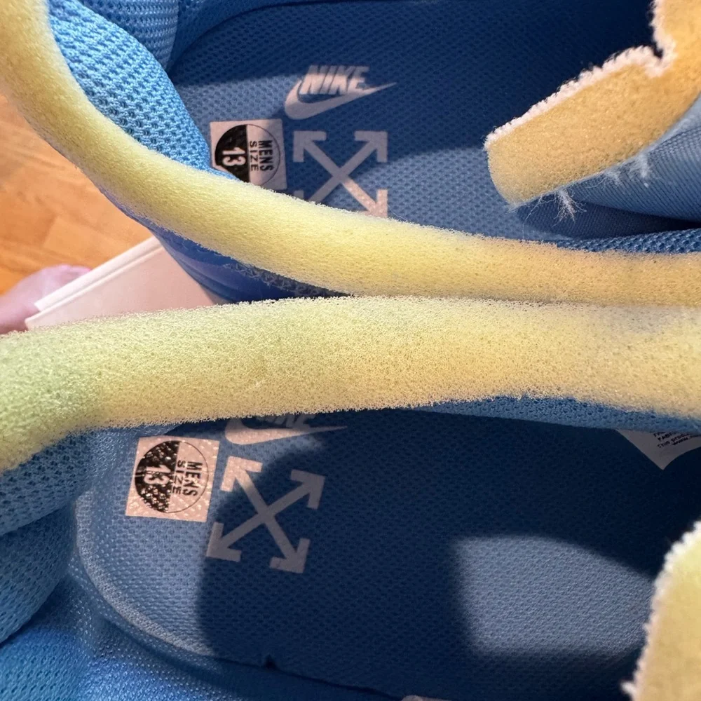 Nike Air Force 1 low Off White University Blue - Picture 9 of 13